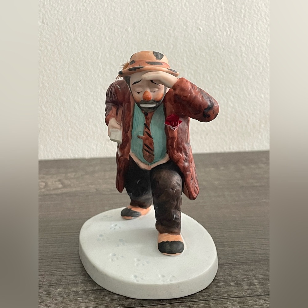 Emmett Kelly Circus Collection Figurine Vintage